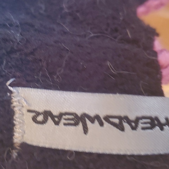 Fur Headwear Multicolored Wool Knit Earflaps with Tassels Hat - Picture 5 of 9